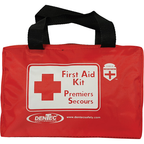 Trousse de premiers soins Shield, R&eacute;pond ou surpasse la norme CSA Z1220-24 type 2 environnements &agrave; faible risque, Petit (2-25 travailleurs) Distribution Jean Lapalme