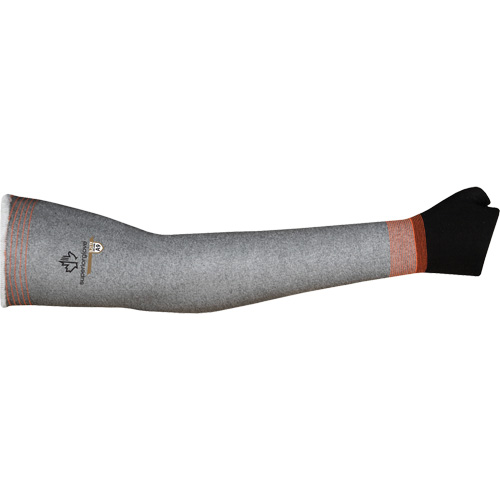 Manchettes ultras minces r&eacute;sistantes &agrave; la coupe SL21TX18TE, TenActiv, 18", ASTM ANSI niveau A9, Gris Distribution Jean Lapalme