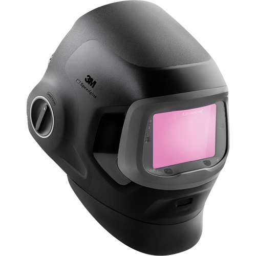 Speedglas G5-03 Pro Black Fixed Front Welding Helmet, 2.8" L x 4.3" W View Area, 2.5/5/8-13 Shade Range, Black Distribution Jean Lapalme