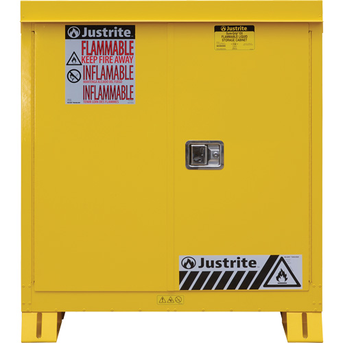 Outdoor Flammable Storage Cabinet, 30 gal., 2 Door, 43" W x 44" H x 18" D Distribution Jean Lapalme