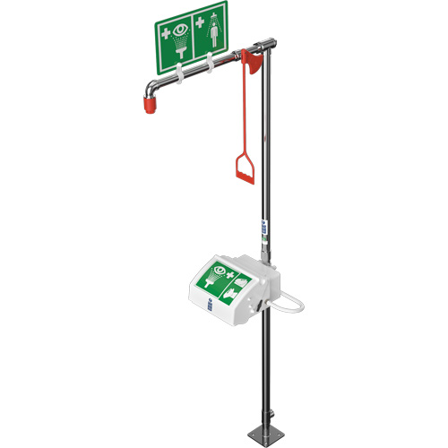 Douche combin&eacute;e avec cuvette ferm&eacute;e en ABS et entr&eacute;e sup&eacute;rieure, Socle Distribution Jean Lapalme