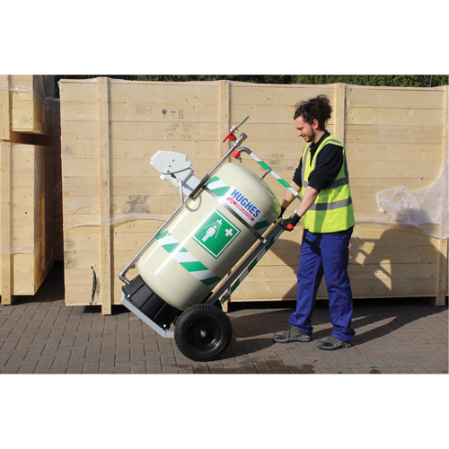 Mobile Self-Contained Emergency Safety Shower with Eye & Face Wash, 30 gal. Capacity, Meets None Distribution Jean Lapalme