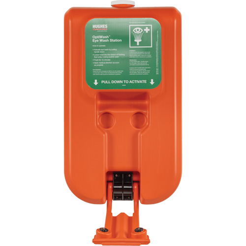 Poste de douche oculaire portable autonome, Aliment&eacute; par gravit&eacute;, Capacit&eacute; 10 gal., Conformit&eacute; ANSI Z358.1 Distribution Jean Lapalme
