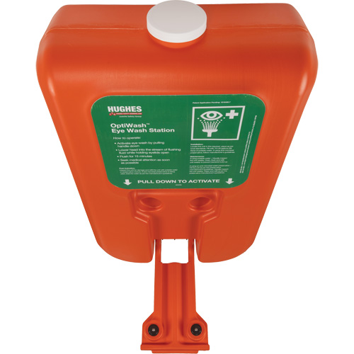 Poste de douche oculaire portable autonome, Aliment&eacute; par gravit&eacute;, Capacit&eacute; 10 gal., Conformit&eacute; ANSI Z358.1 Distribution Jean Lapalme