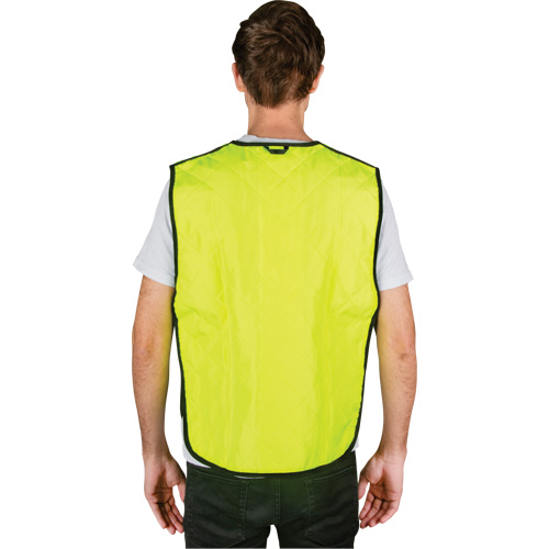 Evaporative Cooling Vest, Medium, High Visibility Lime-Yellow Distribution Jean Lapalme