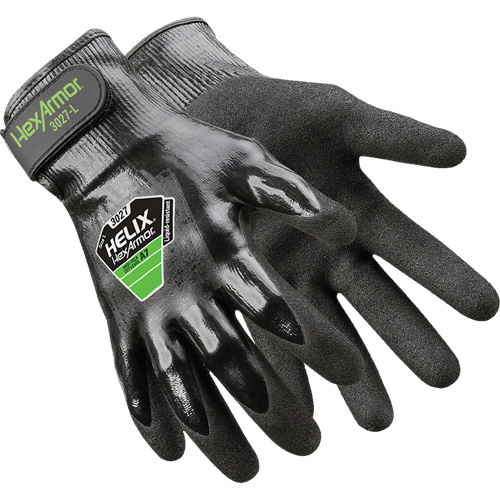 Helix&reg; 3027 Gloves, Size 6/X-Small, 21 Gauge, Nitrile Coated, HPPE Shell, ASTM ANSI Level A7 Distribution Jean Lapalme