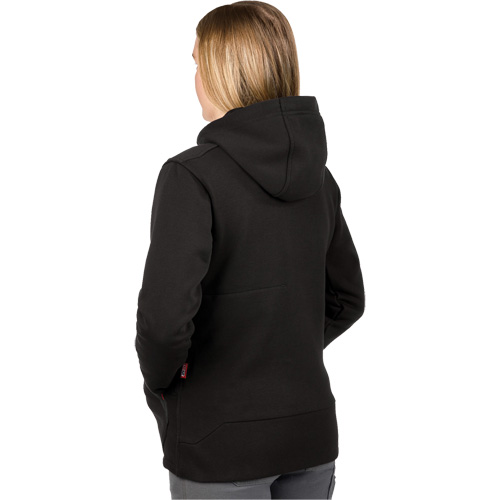 M12 Heated Hoodie with Battery, Women's, Medium, Black, Poly-Cotton Distribution Jean Lapalme