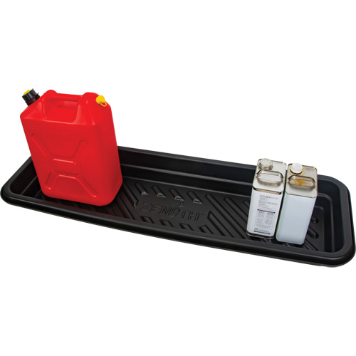 Plateau pour les d&eacute;versements, 12" lo x 48" la x 4,5" h, Cap. de d&eacute;versement 12 gal. US Distribution Jean Lapalme
