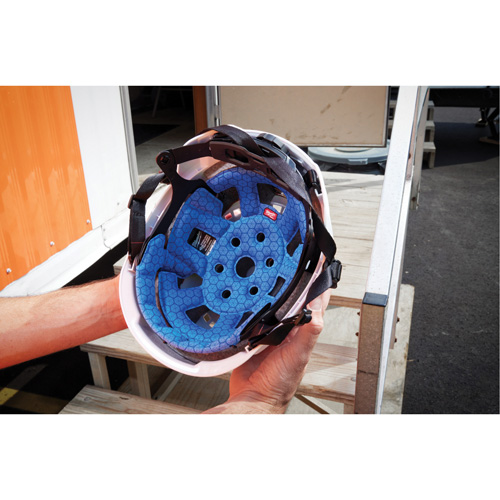 Doublure rafraîchissante pour casque de protection BOLT, Bleu Distribution Jean Lapalme