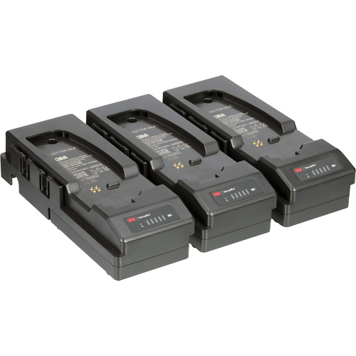 Versaflo 3-Station Battery Charger Pack for Versaflo TR-300+ PAPR Distribution Jean Lapalme