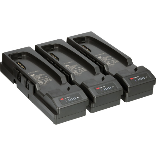 Emballage de chargeur de pile &agrave; trois postes Versaflo  pour TR-600 & TR-800 Distribution Jean Lapalme