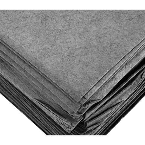 Meltblown Sorbent Pads, Universal, 15" x 19", 8 gal. Absorbancy Distribution Jean Lapalme