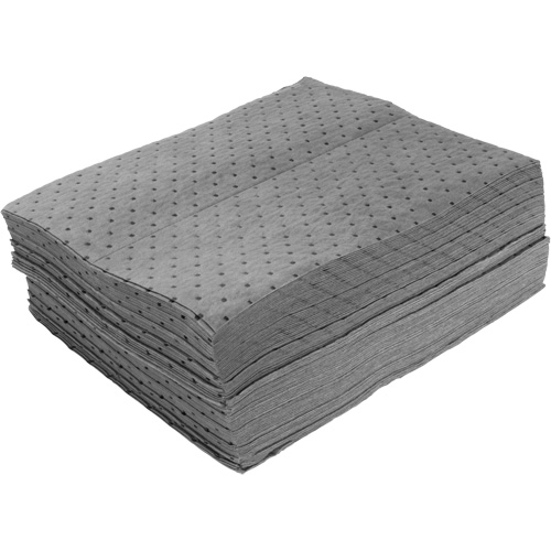 Feuilles absorbantes li&eacute;es, Universel, 15" x 19", 8 gal. d'absorption Distribution Jean Lapalme