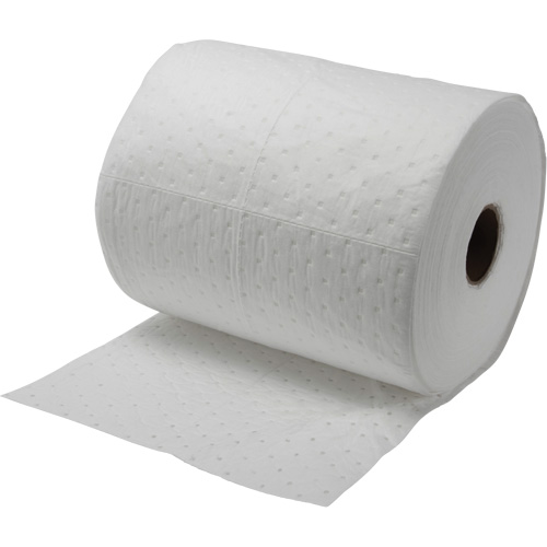 Rouleaux absorbants li&eacute;es, Lourd, 150' lo x 15" la, Absorption 12 gal. Distribution Jean Lapalme