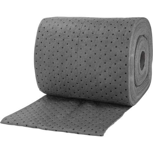 Bonded Sorbent Rolls, Heavyweight, 150' L x 15" W, 10 gal. Absorbancy Distribution Jean Lapalme