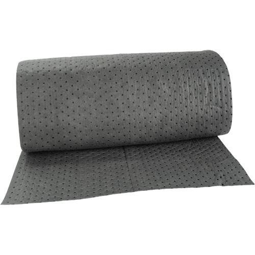 Bonded Sorbent Rolls, Mediumweight, 150' L x 30" W, 16 gal. Absorbancy Distribution Jean Lapalme