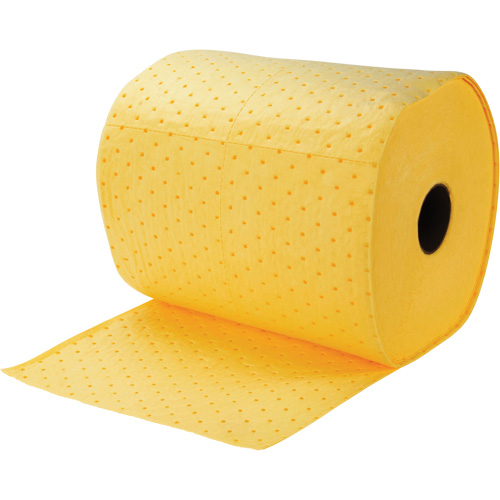 Rouleaux absorbants li&eacute;es, Poids moyen, 150' lo x 15" la, Absorption 8 gal. Distribution Jean Lapalme