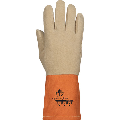 Gants de soudage TIG Endura 370DTIGL, Cuir fleur de daim, Taille T-petit Distribution Jean Lapalme
