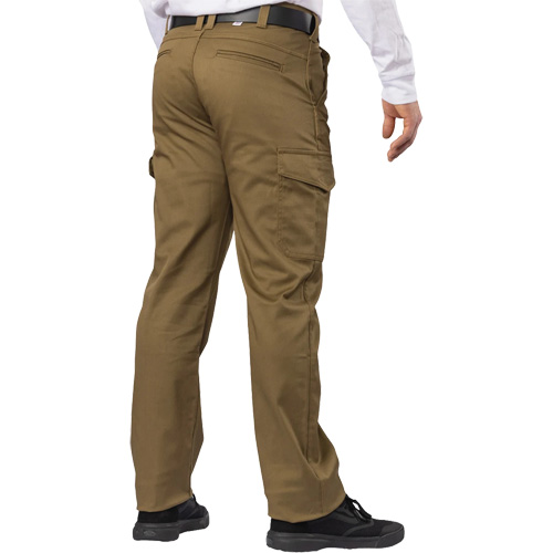Big Flex Cargo Pants, Poly-Cotton/Spandex, Military Olive Green, Size 46, 30 Inseam Distribution Jean Lapalme