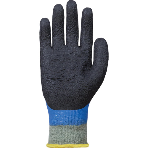 Gants r&eacute;sistants &agrave; la coupe &agrave; rev&ecirc;tement double SCXPNTFC, 6, Calibre 13, Rev&ecirc;tement Nitrile, ASTM ANSI niveau A5 Distribution Jean Lapalme
