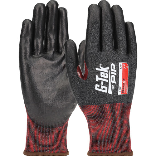 G-Tek&reg; Paradox Seamless Knit Blended Gloves, 2X-Small, 21 Gauge, Bi-Polymer Coated, ASTM ANSI Level A7 Distribution Jean Lapalme