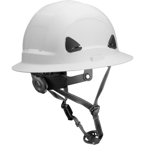 Fibre Metal Climbing Style Helmet with Full Brim, Meets CSA Type 2, Ratchet Suspension, Non-Vented Distribution Jean Lapalme