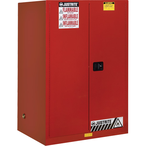 Sure-Grip&reg; EX Flammable Cabinet, 90 Gal., 2 Door, 43" W x 65" H x 34" D Distribution Jean Lapalme