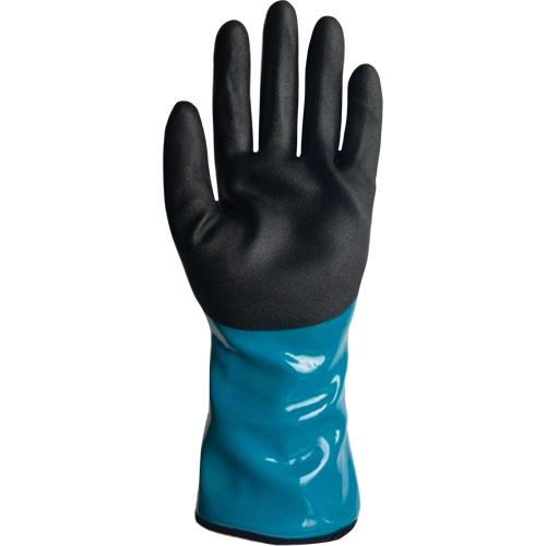 Gants alimentaires de protection contre les produits chimiques, le froid et la coupe, Taille 7, 12" lo, PVC, Doublure en Nylon Distribution Jean Lapalme