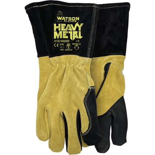 2780 Thrasher MIG/Stick Welding Gloves, Split Cowhide, Size Small Distribution Jean Lapalme