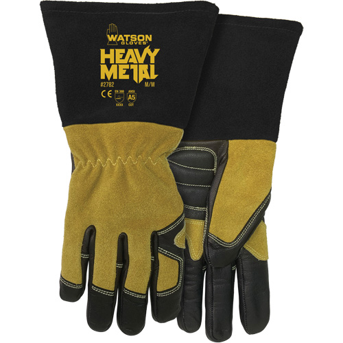 Gants de soudage MIG/&eacute;lectrode 2782 Fired Up pour femmes, Cuir fleur de vache, Taille Petit Distribution Jean Lapalme