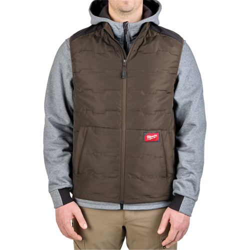 FREEFLEX Lightweight Insulated Vest, Men's, Small, Brown Distribution Jean Lapalme