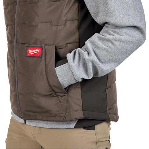 FREEFLEX Lightweight Insulated Vest, Men's, Small, Brown Distribution Jean Lapalme