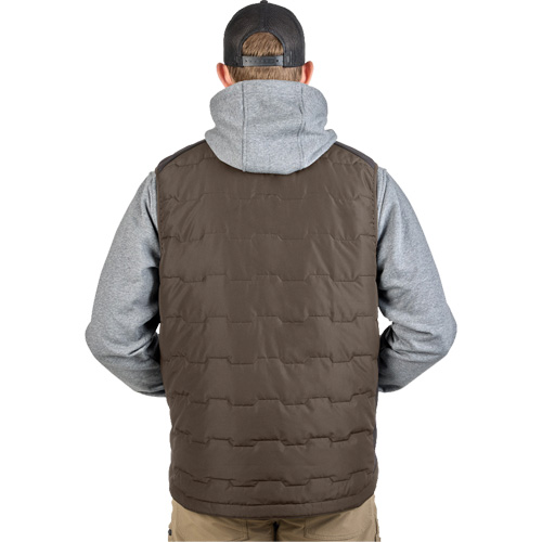 FREEFLEX Lightweight Insulated Vest, Men's, Small, Brown Distribution Jean Lapalme