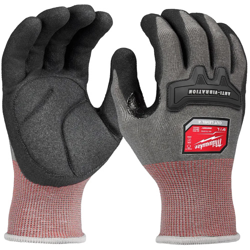 High-Dexterity Anti-Vibration Gloves, Size Small, Synthetic Palm Distribution Jean Lapalme