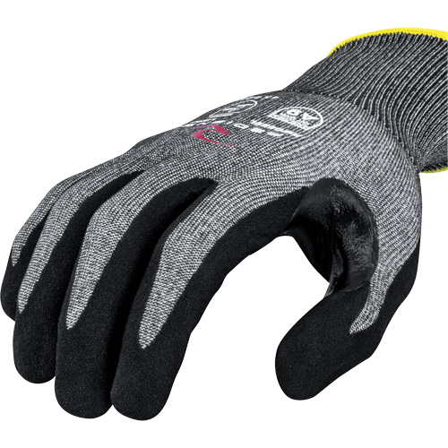 Gants enduits r&eacute;sistants &agrave; la coupe RWG589, Taille T-petit, Calibre 18, Rev&ecirc;tement Mousse de nitrile, Enveloppe en PEHP, ASTM ANSI niveau A9/EN 388 niveau F Distribution Jean Lapalme
