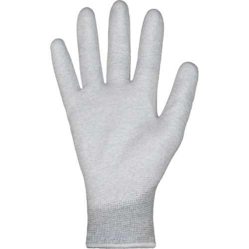 KnitActiv Electrostatic Dissipative Low-Linting White Gloves, 5, Polyurethane Coating, 13 Gauge, Nylon/Cotton Shell Distribution Jean Lapalme