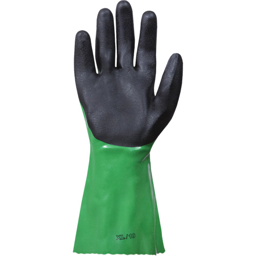 Gants r&eacute;sistants aux produits chimiques SolvStop, Taille 7, 12" lo, PVC Distribution Jean Lapalme