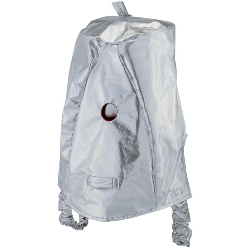 Cagoule r&eacute;fl&eacute;chissant la chaleur avec fen&ecirc;tre transparente dor&eacute;e Distribution Jean Lapalme