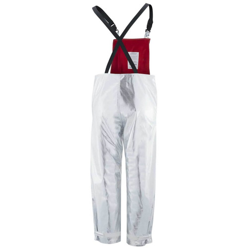 Heat Reflective Bib-Overalls, 2X-Large, Aluminized PBI Kevlar&reg; Distribution Jean Lapalme