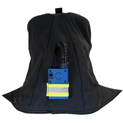 Cagoule de protection contre l'arc &eacute;lectrique TCG, Noir, 40 cal/cm², ANSI Z87.1/ASTM F1506/ASTM F1959/ASTM F2178/R&eacute;pond ou surpasse la norme CSA Z462/NFPA 70E, 4 Arc &eacute;lectrique EPI cat&eacute;gorie niveau Distribution Jean Lapalme