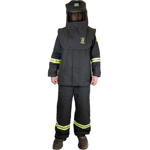 TCG Medium Arc Flash Suit Kit, 40 cal/cm² Distribution Jean Lapalme