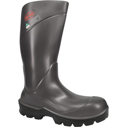 Boss&reg; Footwear Full Safety Boot, Polyurethane, Steel Toe, Size 4, Impermeable Distribution Jean Lapalme