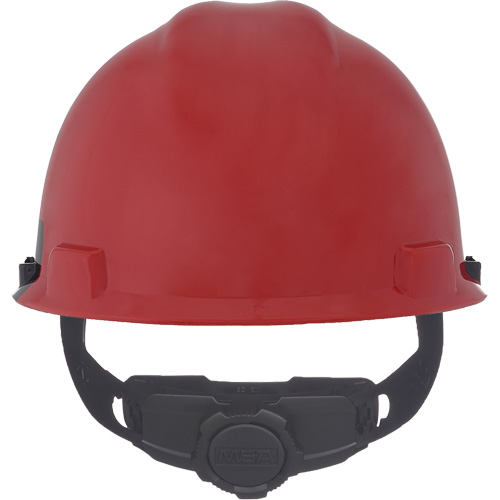 Casque sp&eacute;cialis&eacute; V-Gard, Suspension Rochet, Noir/Rouge Distribution Jean Lapalme