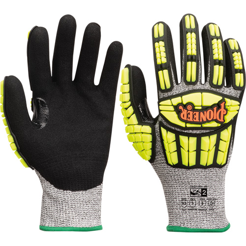 Gants r&eacute;sistant aux coupures et chocs, Petit, Paume en Synth&eacute;tique, Poignet Poignet en tricot Distribution Jean Lapalme