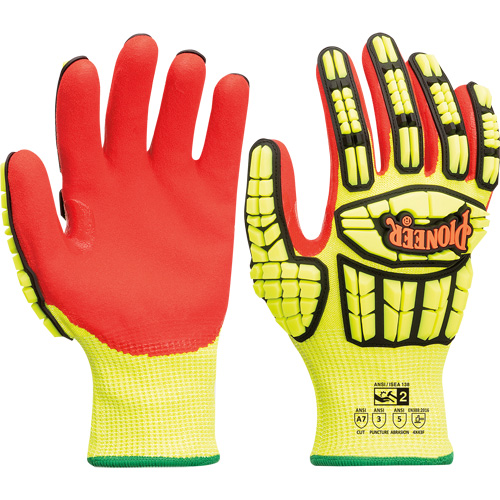 Gants r&eacute;sistant aux coupures et chocs, Petit, Paume en Synth&eacute;tique, Poignet Poignet en tricot Distribution Jean Lapalme