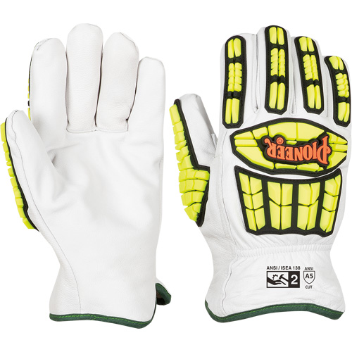 Gants r&eacute;sistant aux coupures et chocs, Petit, Paume en Ch&egrave;vre, Poignet Manchette Distribution Jean Lapalme