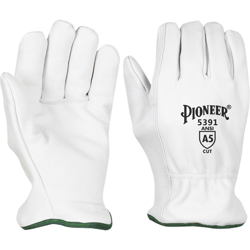 Cut-Resistant Driver's Gloves, Small, Grain Goatskin Palm Distribution Jean Lapalme