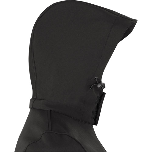Heated Soft-Shell Jacket, Men's, Small, Black Distribution Jean Lapalme