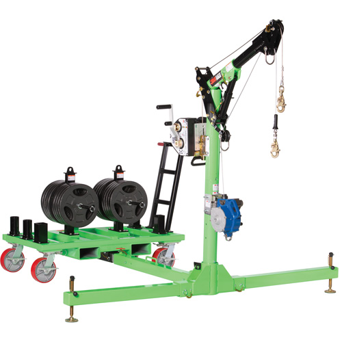 DBI-SALA&reg; Confined Space Counterweighted Cart Base Distribution Jean Lapalme