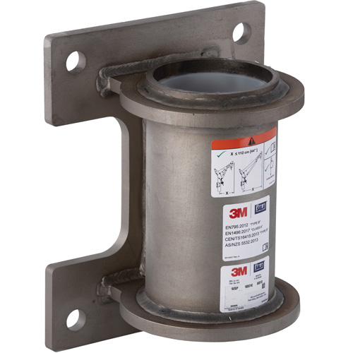 DBI-SALA&reg; Confined Space Wall Mount Base, Stainless Steel Distribution Jean Lapalme